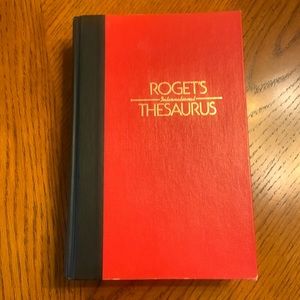 EUC Hardback Roget’s Thesaurus of English Words, 1316 Pages